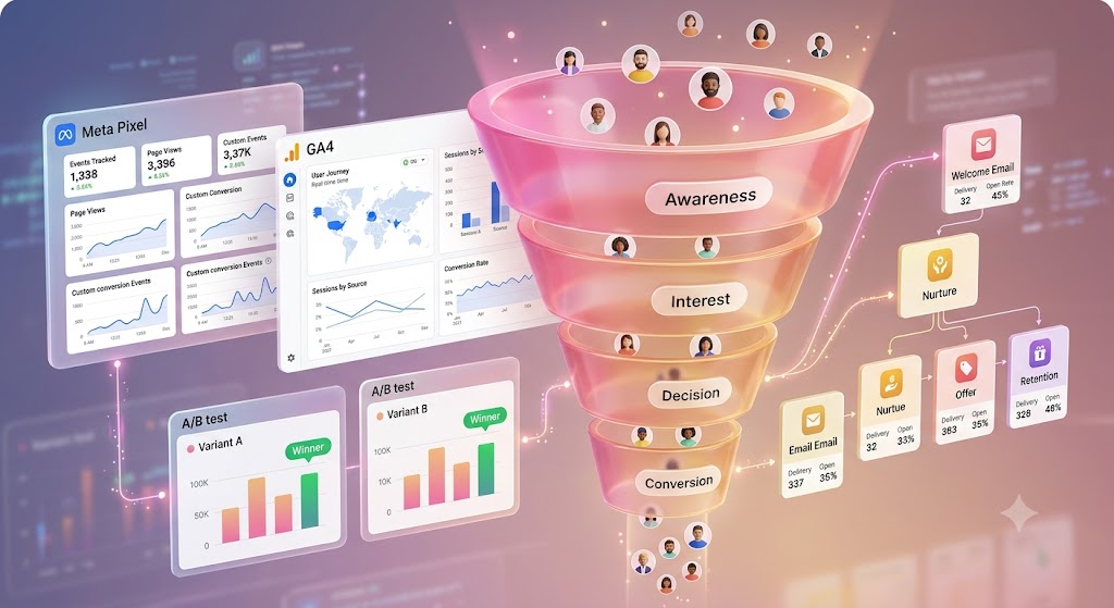 Growth Hacking, Analítica y Embudos